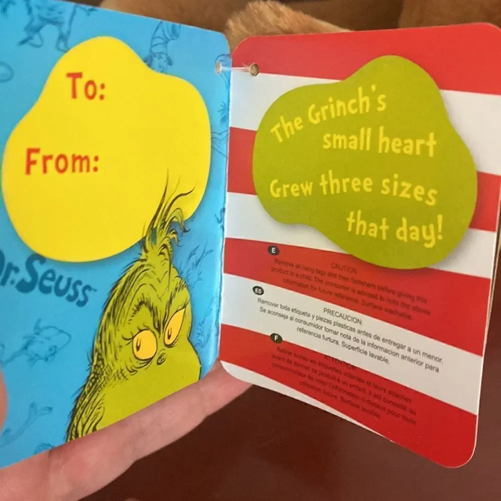 Dr. Seuss give gift