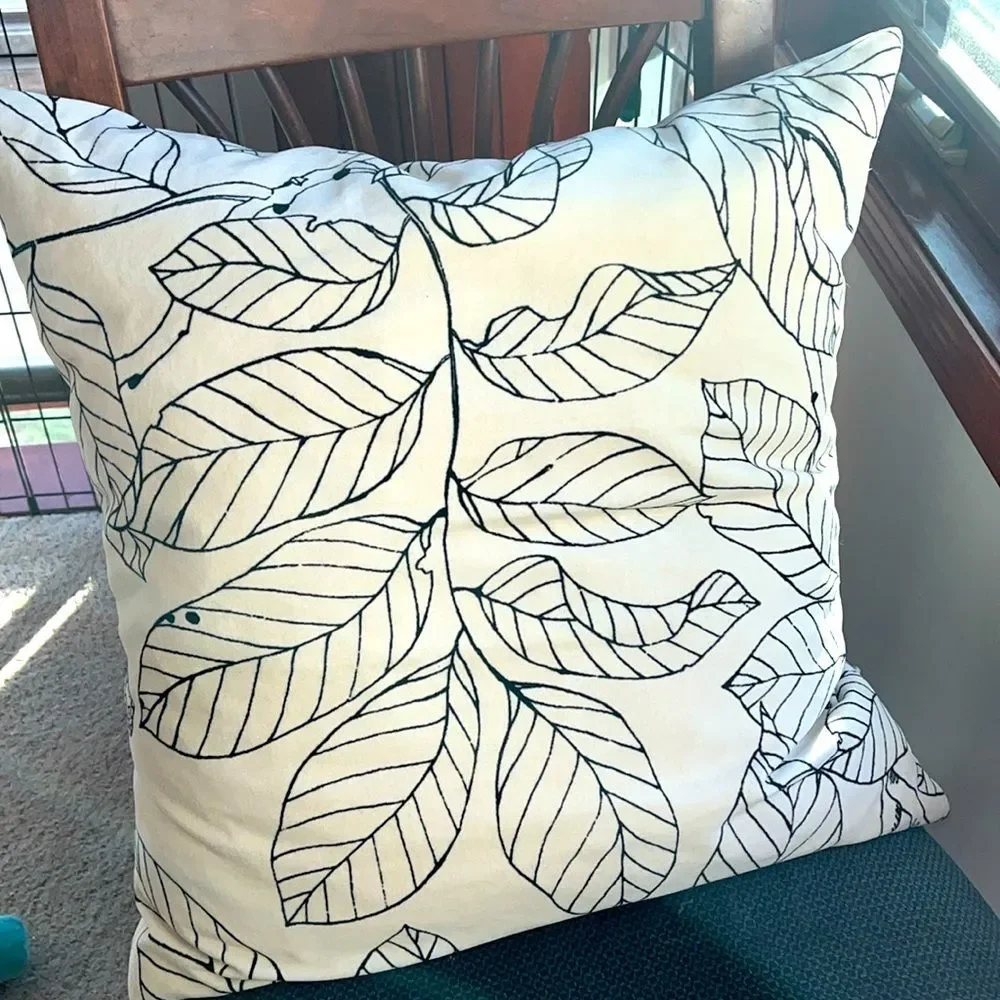 Black & White Decorative Pillow