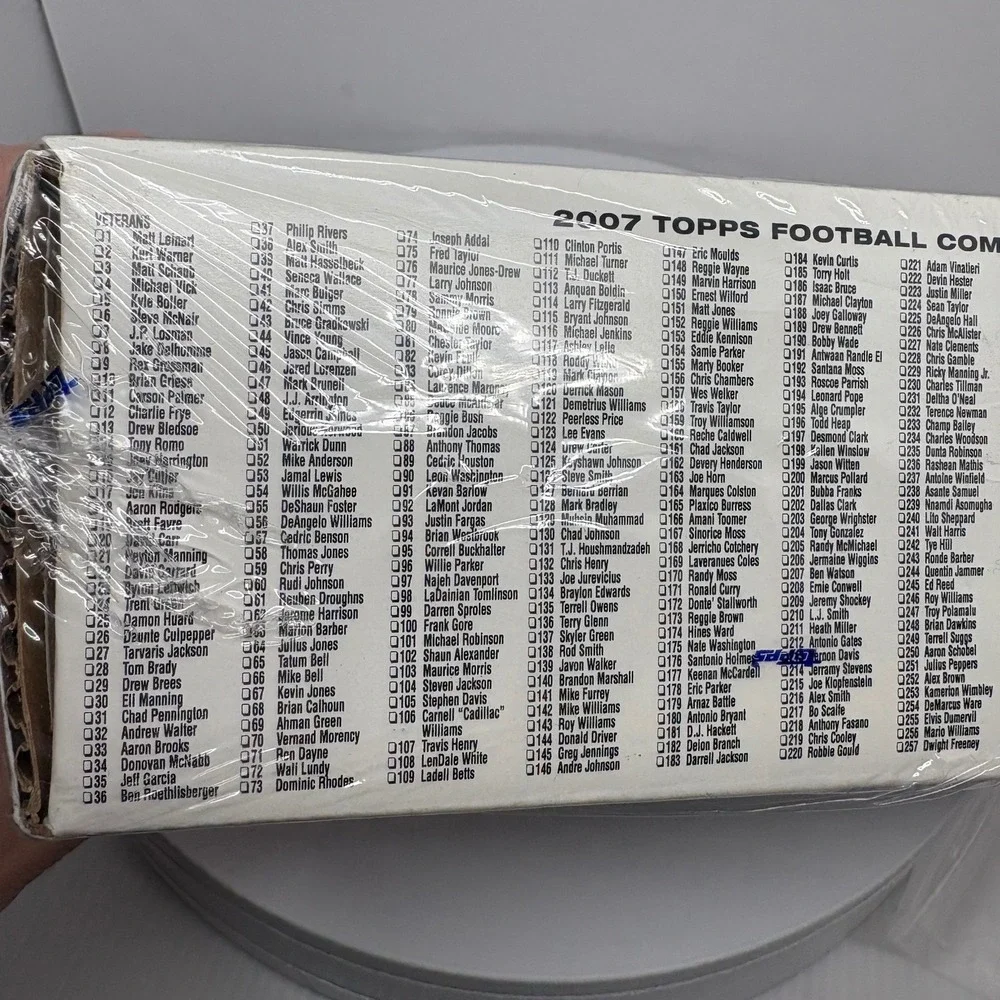 Topps factory sealed