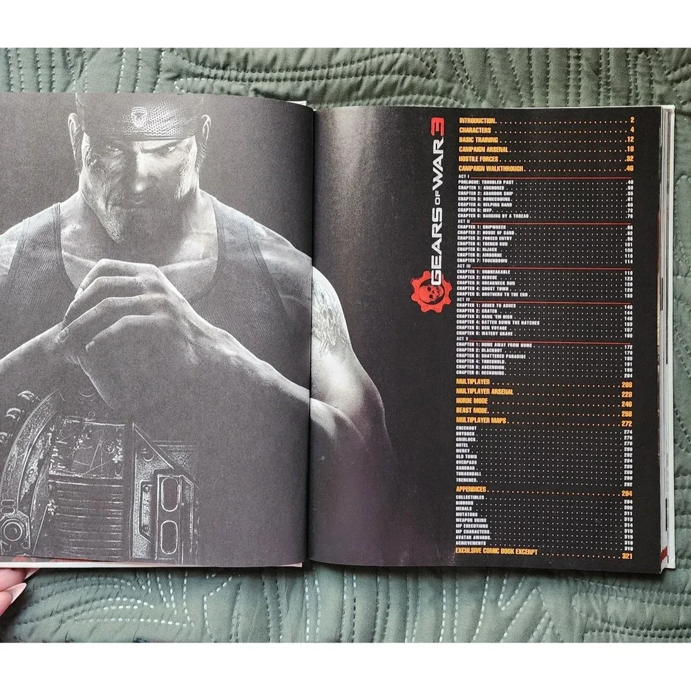 Gears of War 3 Collectable (Limited Edition) Game Guide (Hard Cover) Skorge