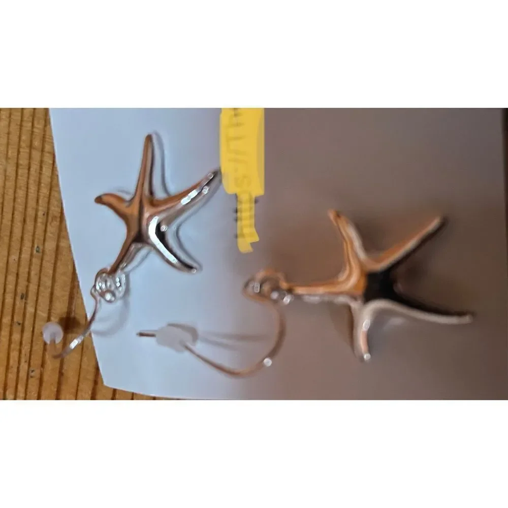 No Brand starfish earrings