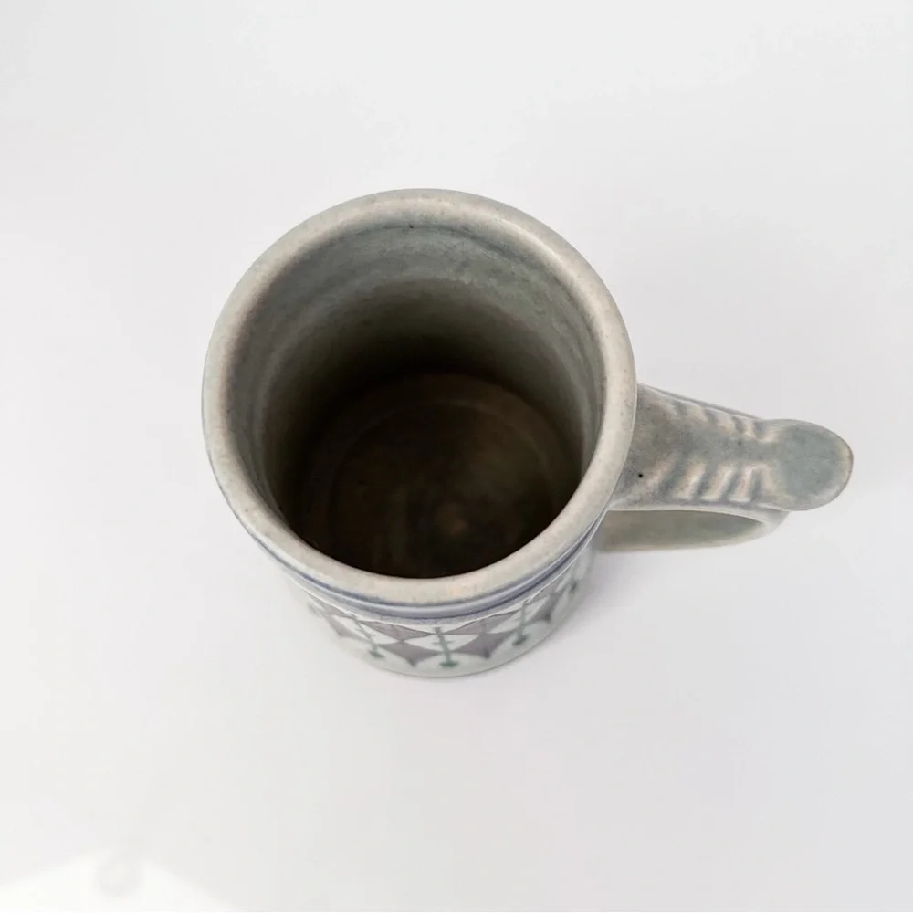 Vintage Jasba Keramik German Stoneware Beer Stein Mug Marked 400 814 W. Germany