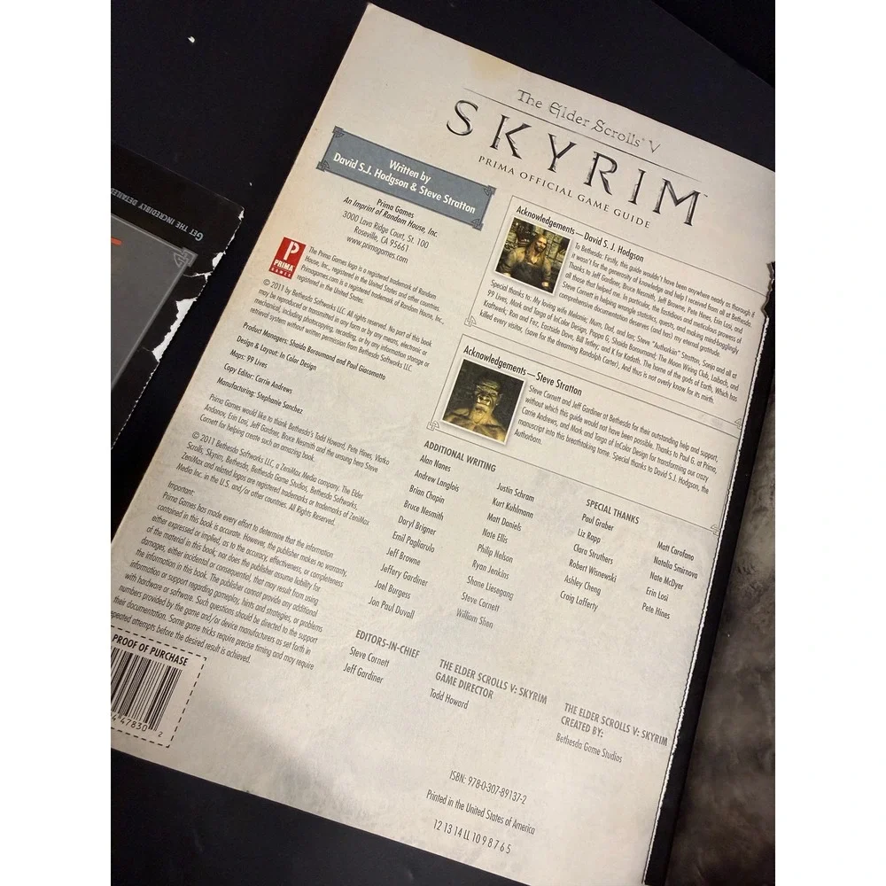Prima Games extensive lists