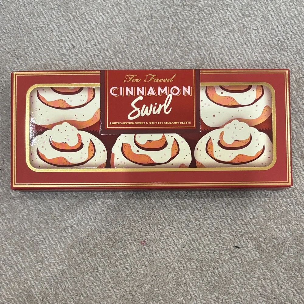 Too Faced Cinnamon Swirl Palette with Warm Hues