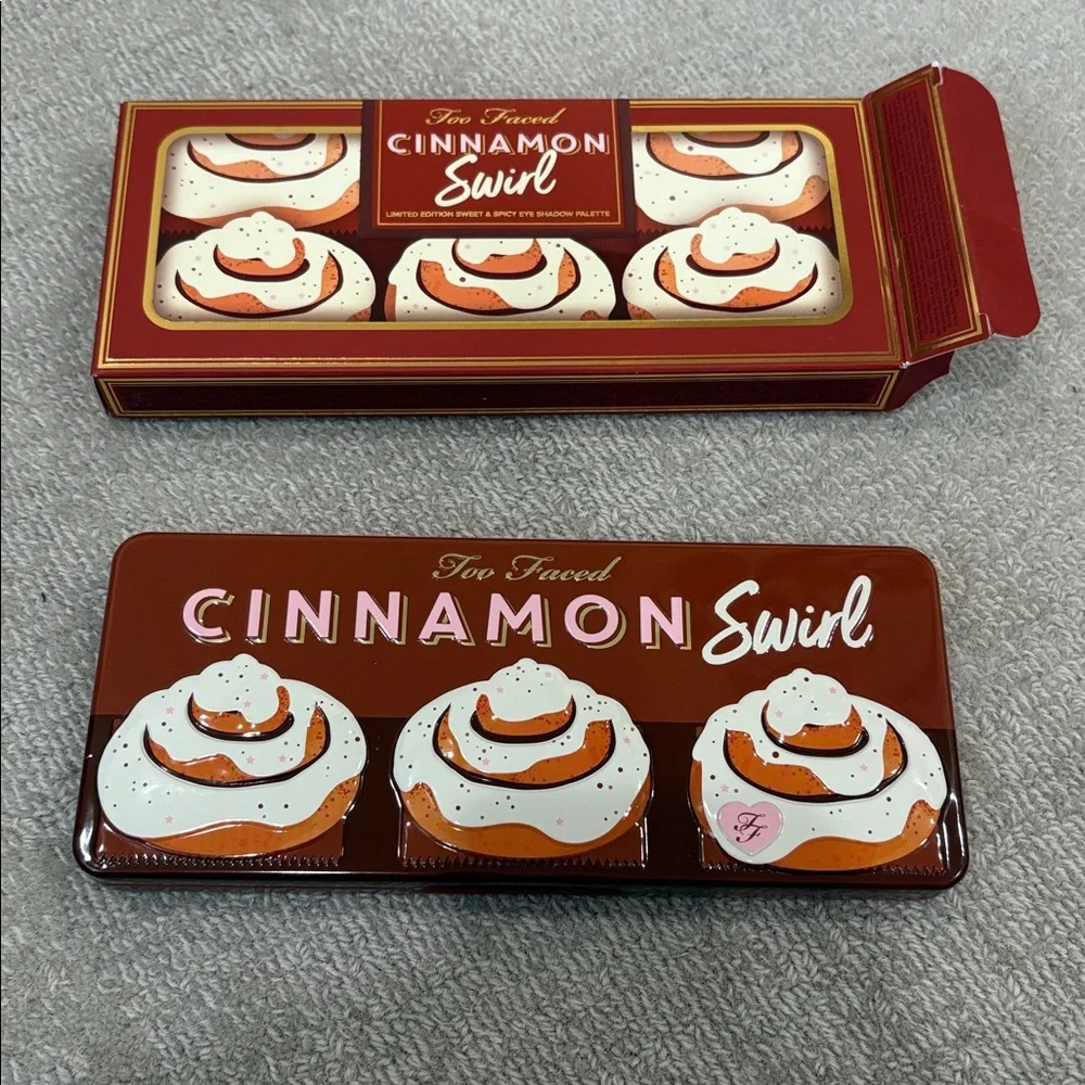 Too Faced Cinnamon Swirl Palette with Warm Hues
