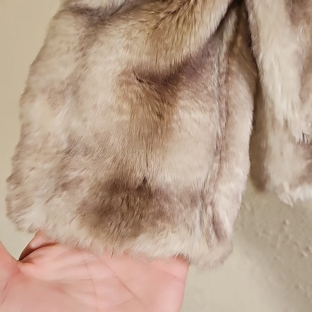 Juicy Couture Faux Rabbit Hooded Jacket.