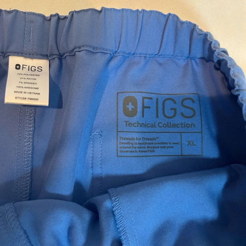 Figs Men's Sky‎ Blue Scrub Pants