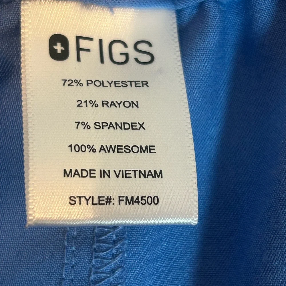 Figs Men's Sky‎ Blue Scrub Pants