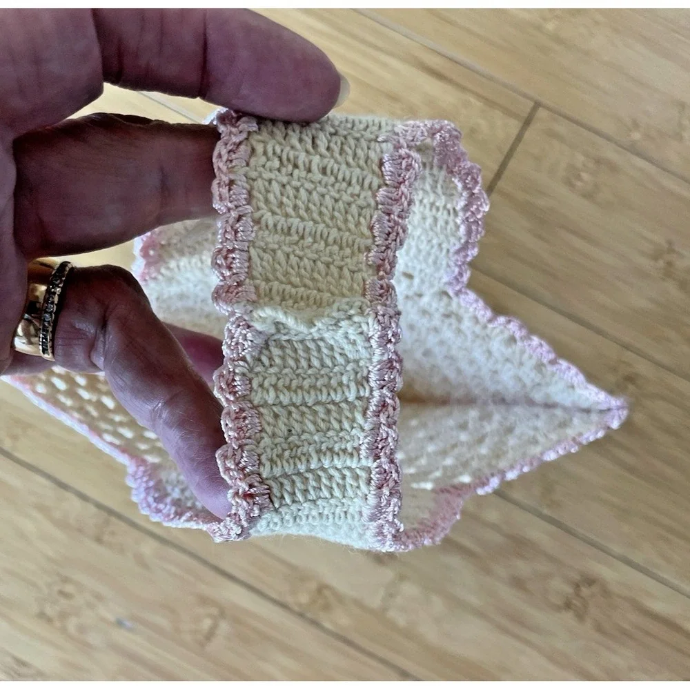 Handmade vintage basket