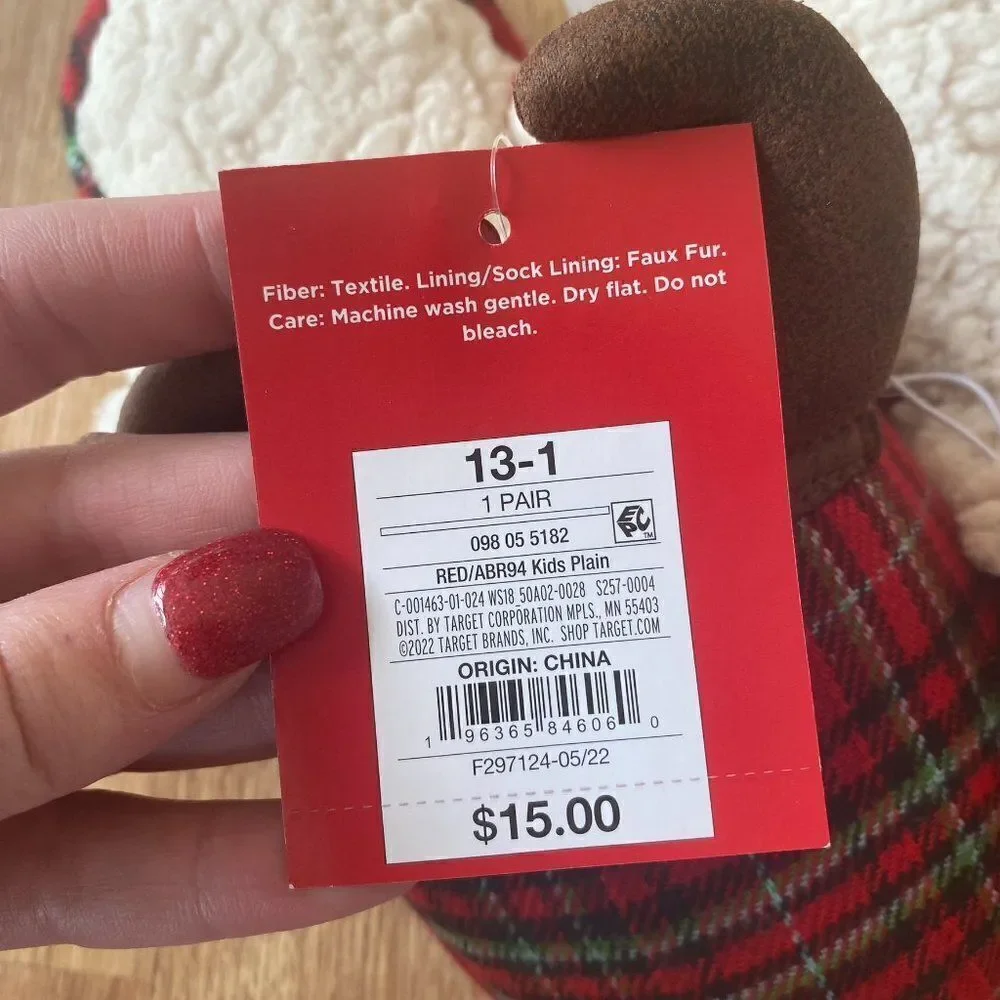 Wondershop fuzzy slip inside