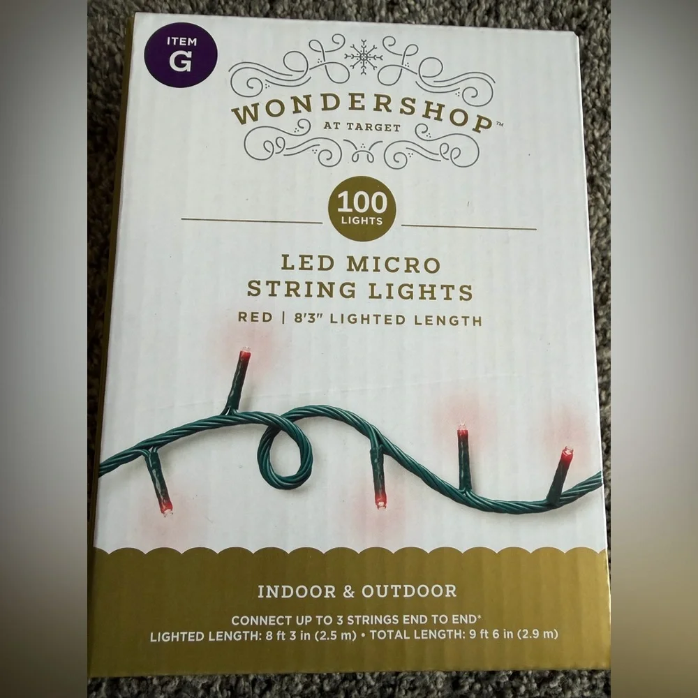 Wondershop green lighting