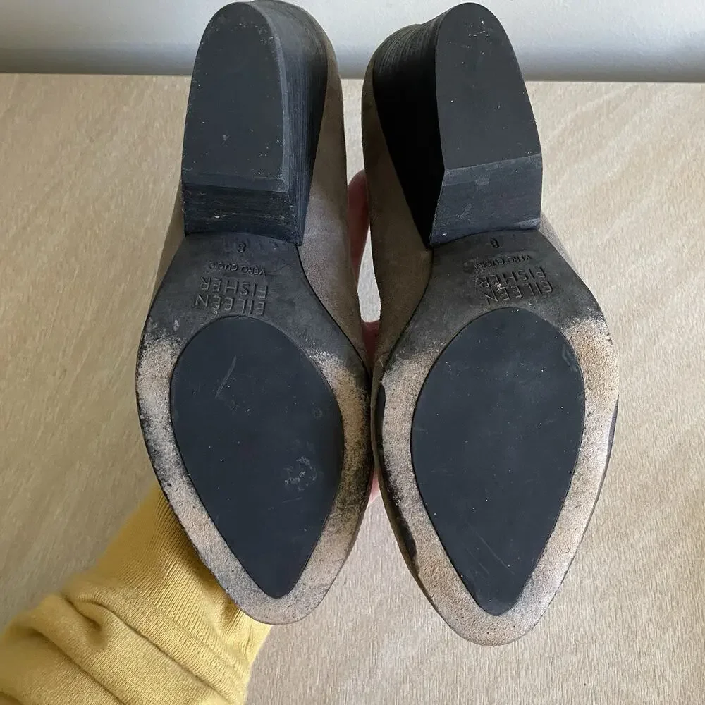 Eileen Fisher shoes suede