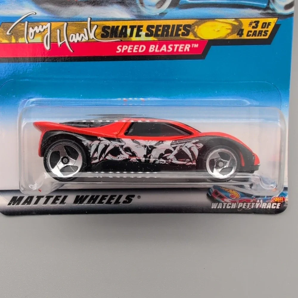 HOT WHEELS TONY HAWK SKATE SERIES!! COMPLETE‎ SET OF ALL 4 DIE-CAST
