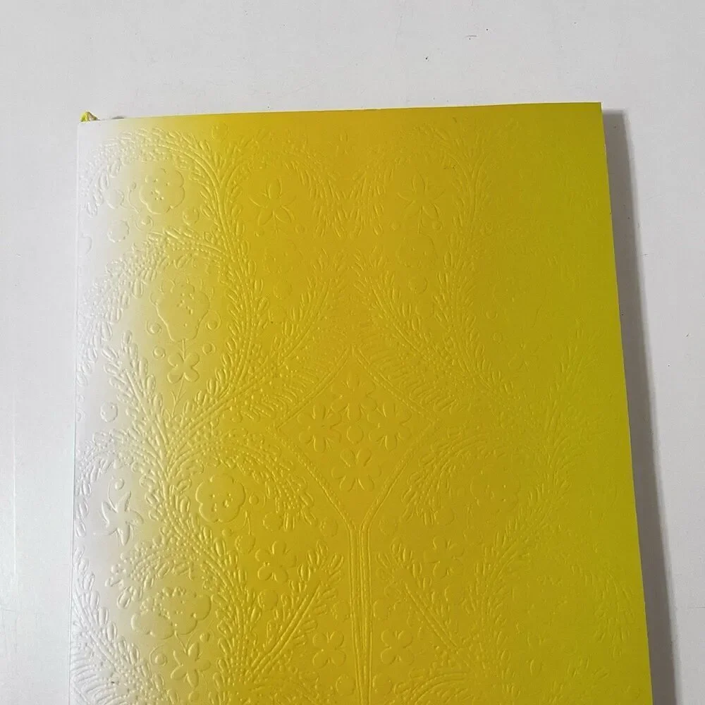Christian Lacroix Premium Quality B5 Stylish Yellow Ombre Paseo Notebook 7 x 10