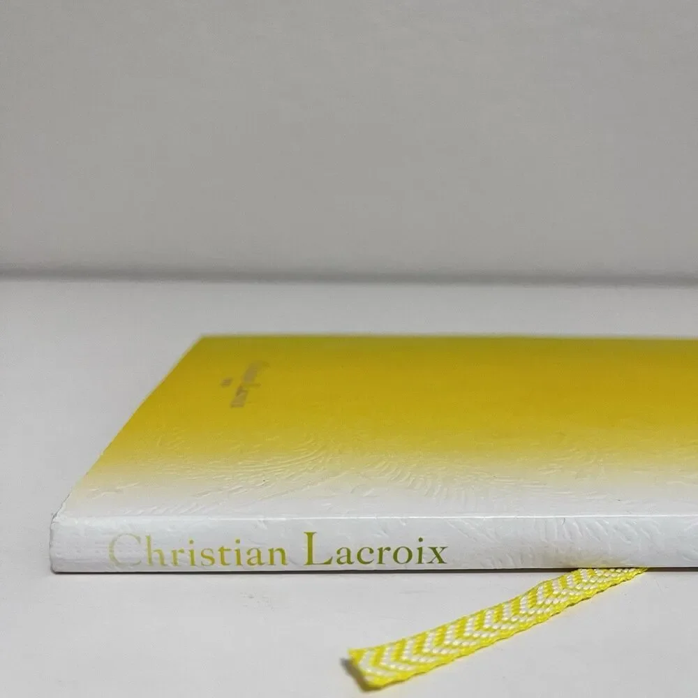 Christian Lacroix Premium Quality B5 Stylish Yellow Ombre Paseo Notebook 7 x 10