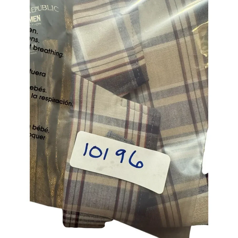Banana Republic MadMen Collection Plaid Sports Jacket Size 44R