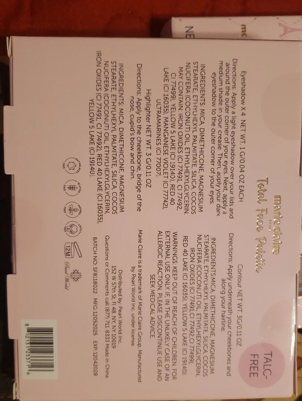marie claire high pigment