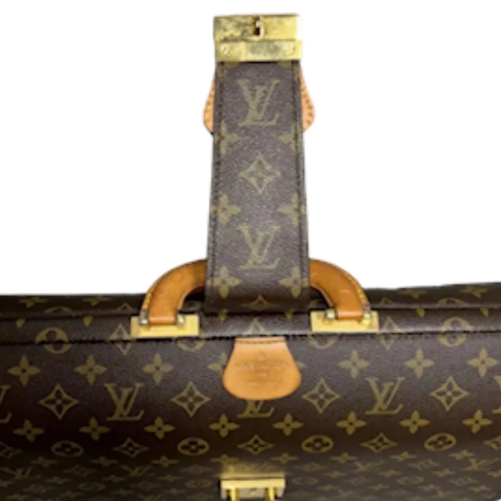 Louis Vuitton Fermoir Serviette Business Briefcase With Key & Box in EUC 💼