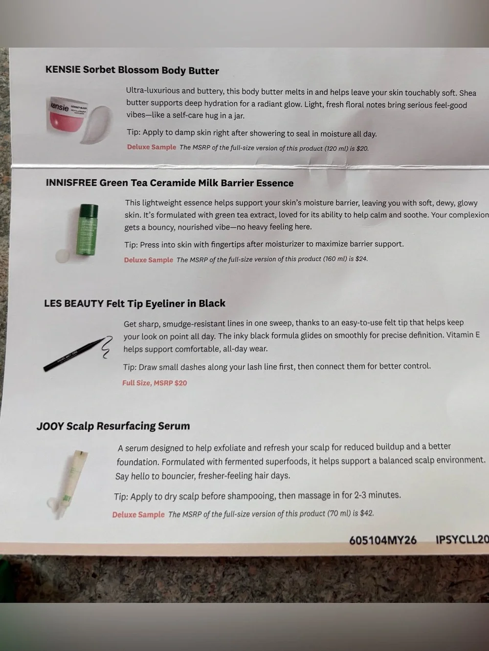 ipsy brand new