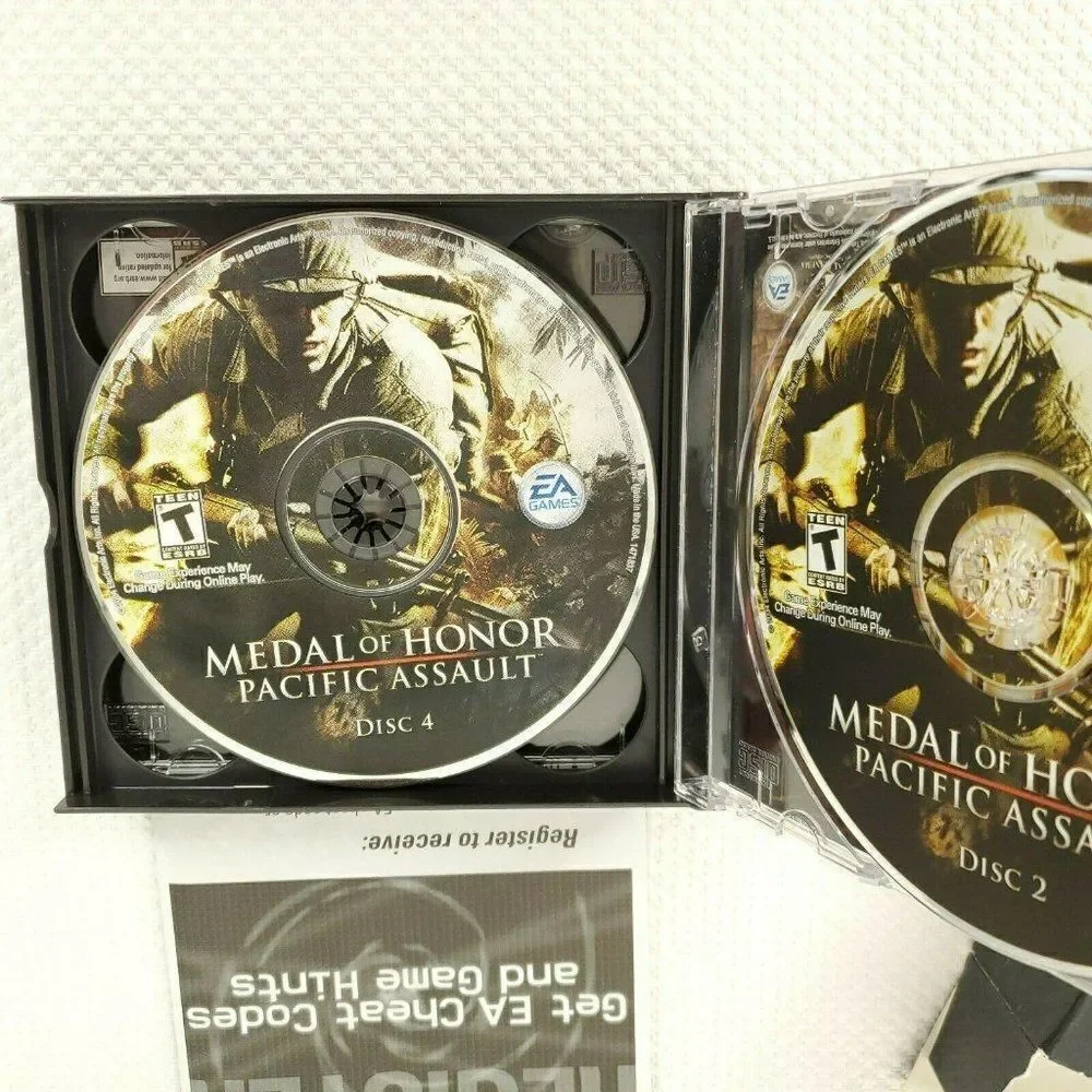 Medal of Honor Pacific Assault PC EA Games 2004 CD