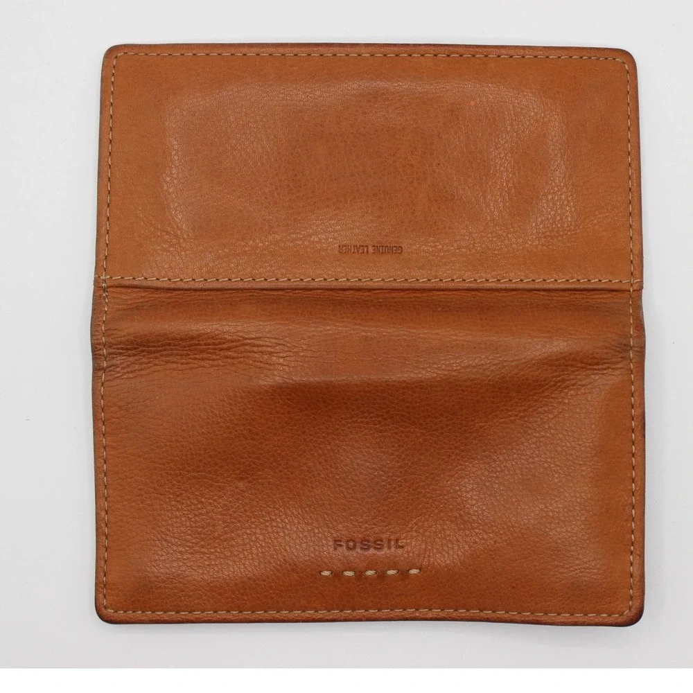 Fossil checkbook cover