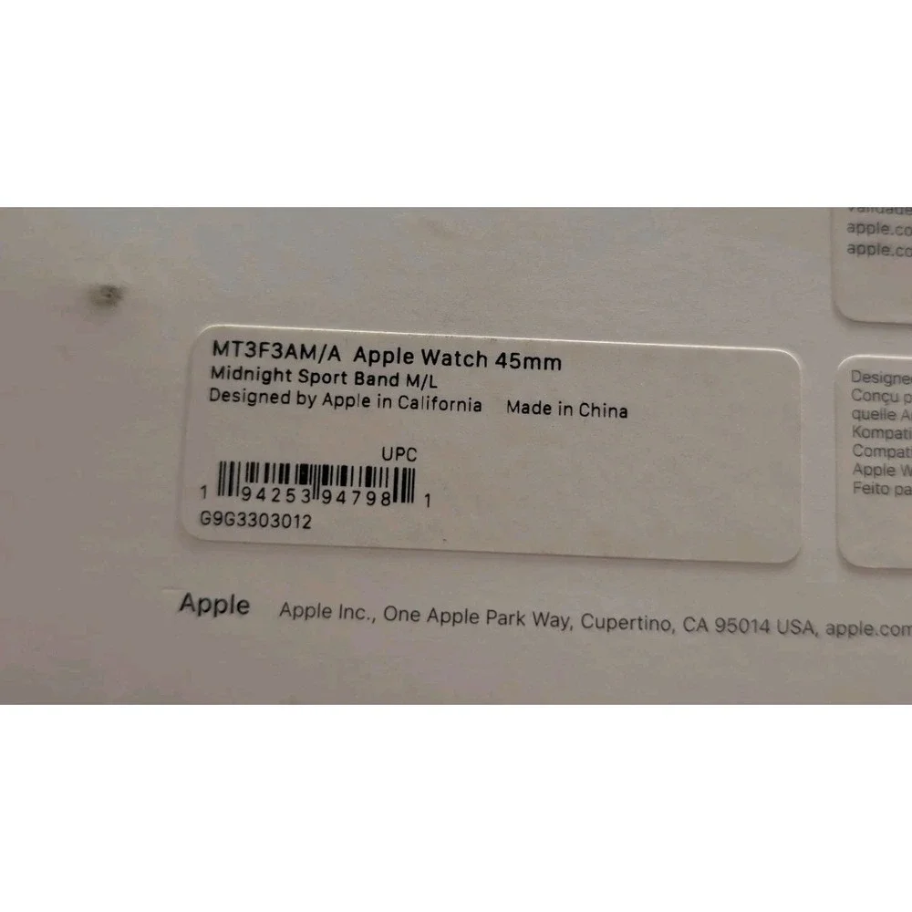 Apple important notes