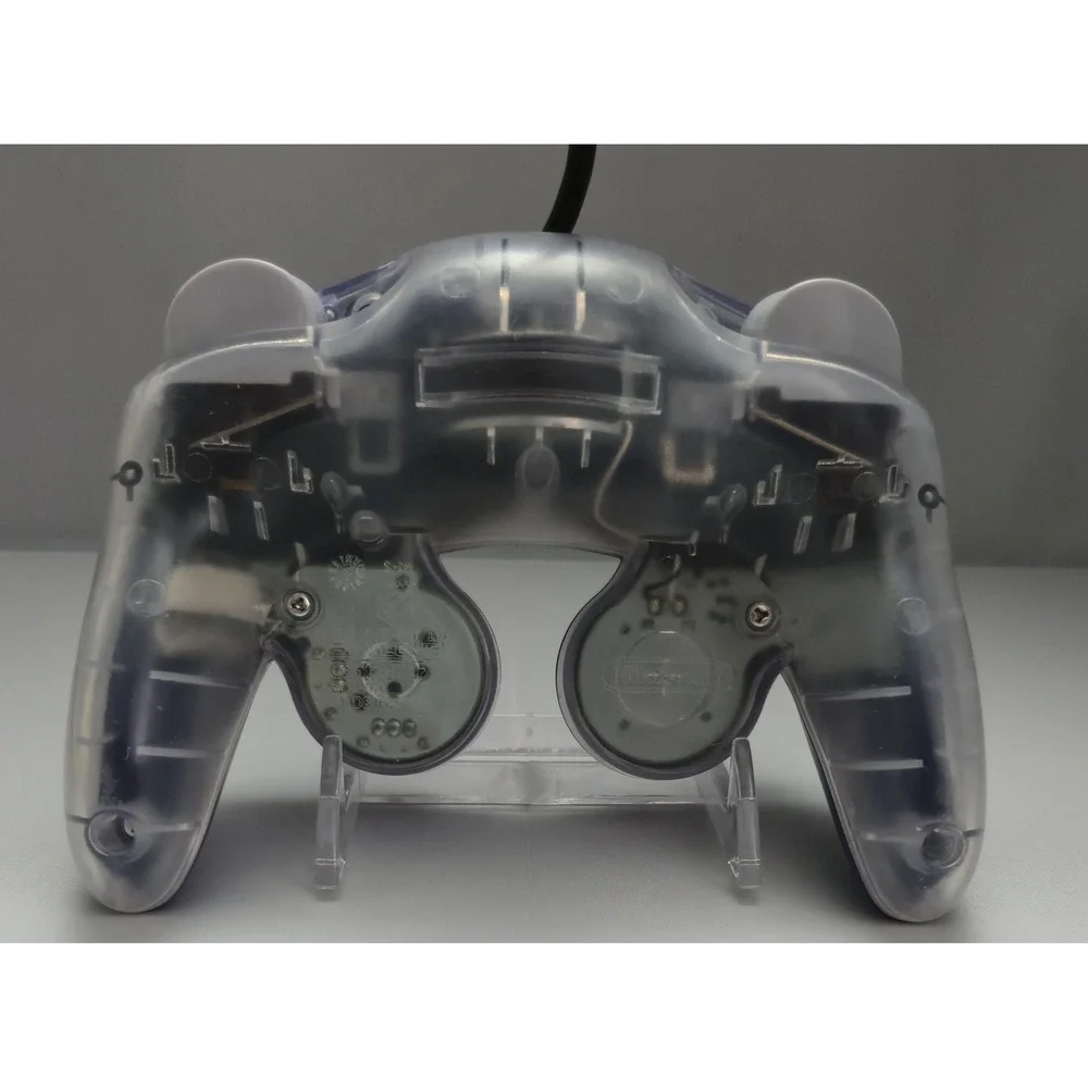 GameCube Controller - Clear & Indigo - Japan Import - Cleaned/Tested- NEW Sticks