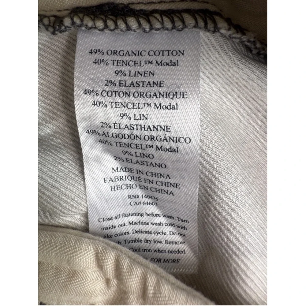 Faherty Mens Small Essentials Drawstring Charcoal Gray‎ Linen Blend Shorts