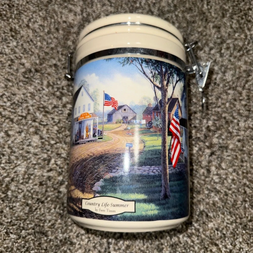 Country Life‎ Summer Themed Canister