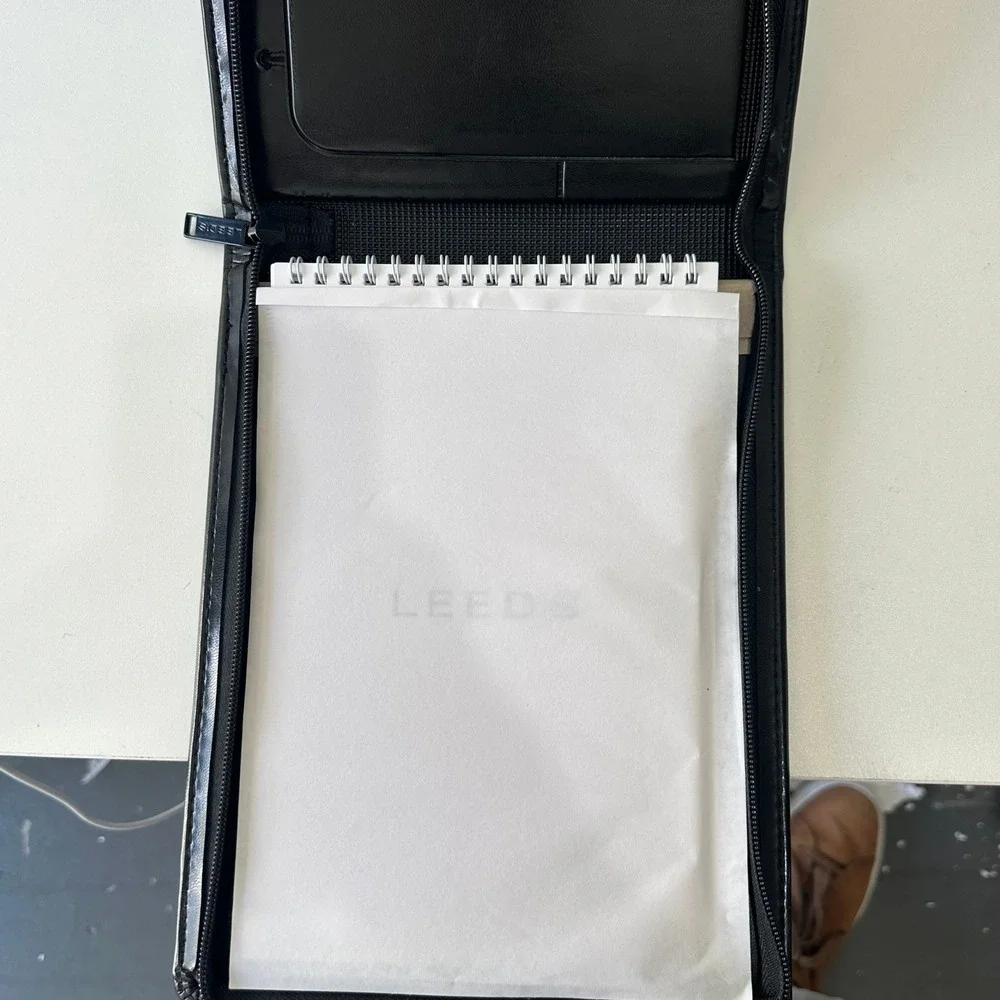 UC Davis Ophthalmology‎ Vision Science Portfolio Zippered Notebook Pen Included