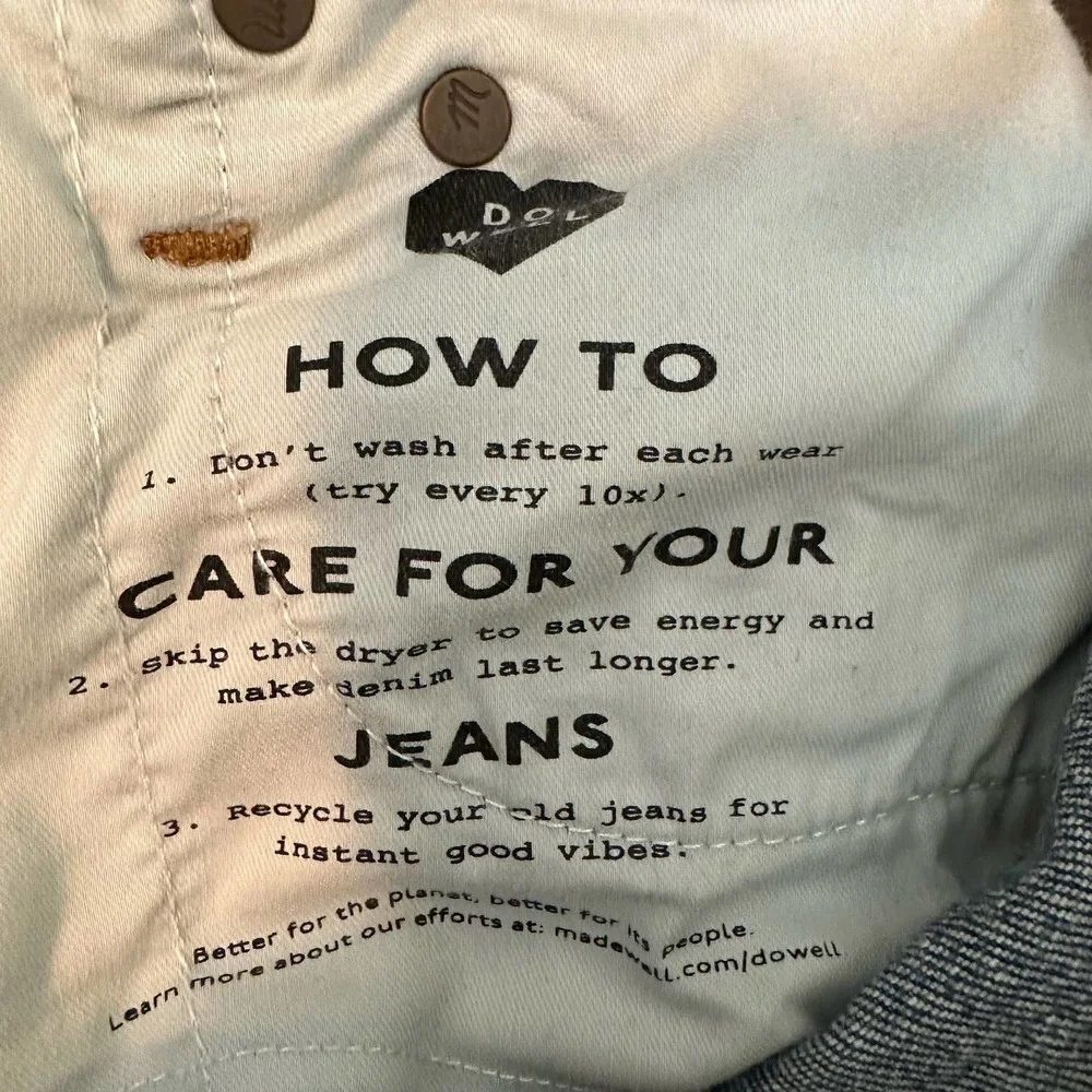 Madewell size 23
