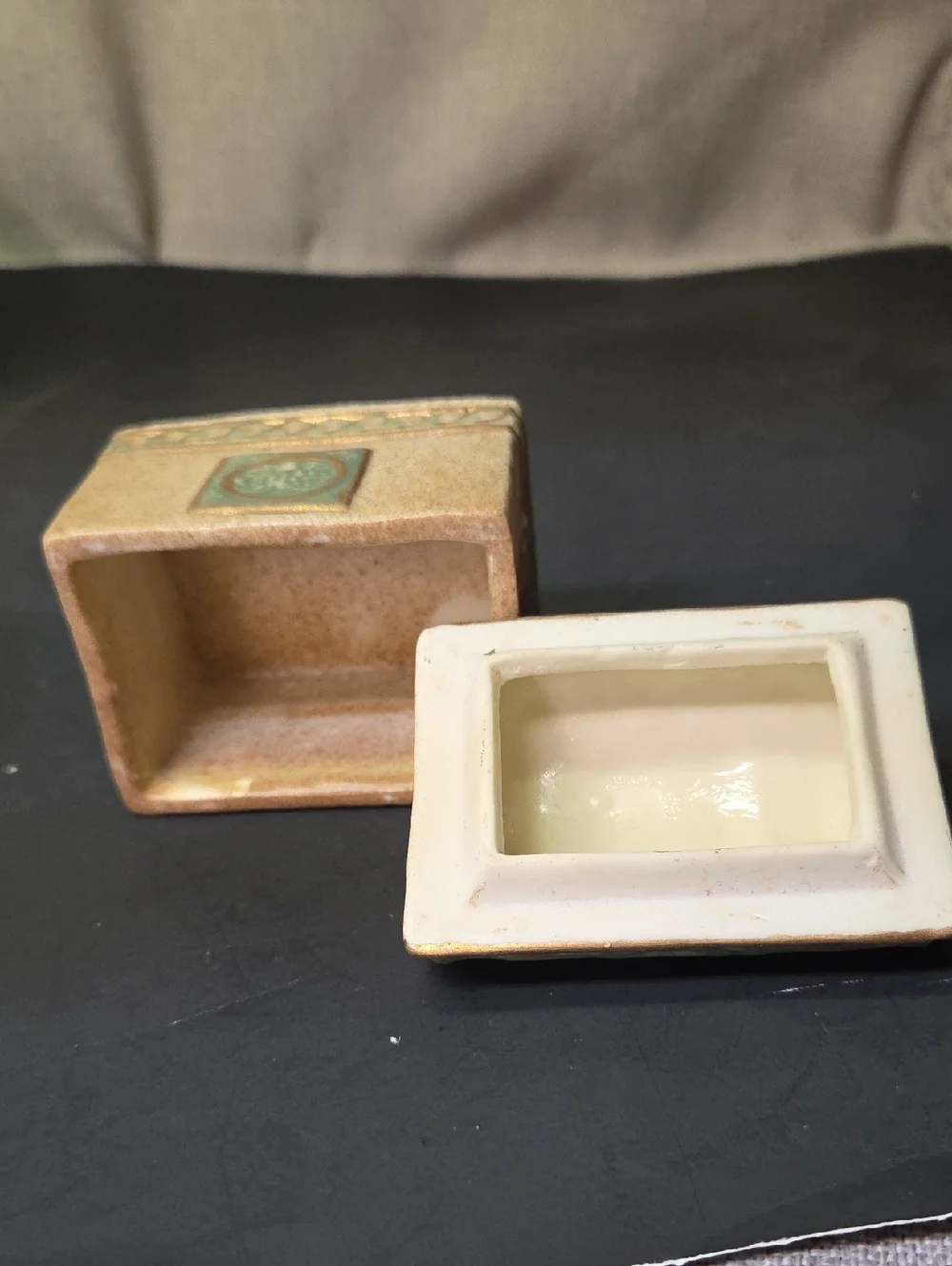 vintage porcelain trinket boxes ( Set 1)