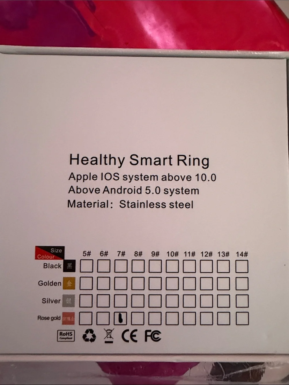 Unbranded smart ring
