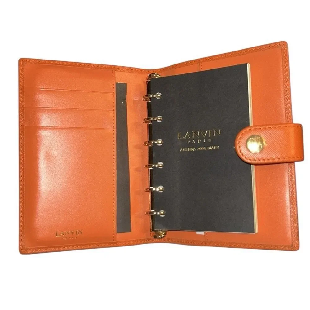 Lanvin orange agenda