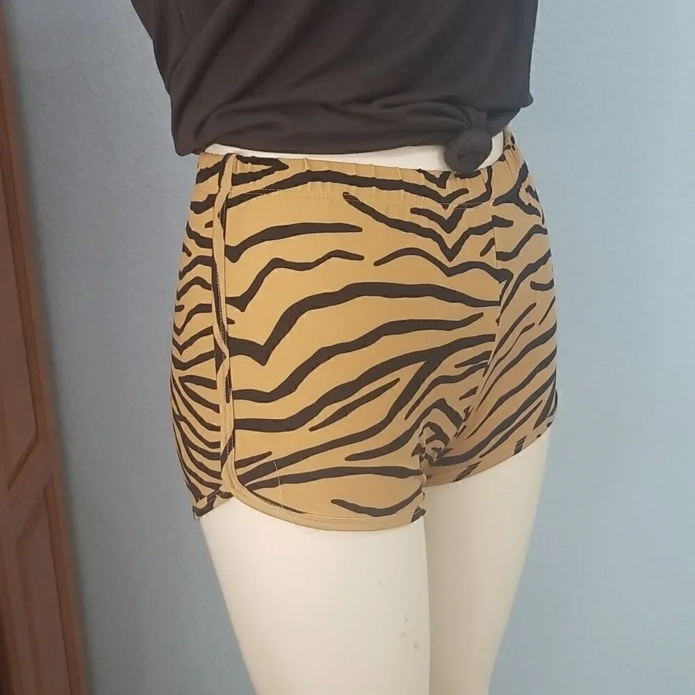 Heart & Hips Tiger Stripe Shorts
