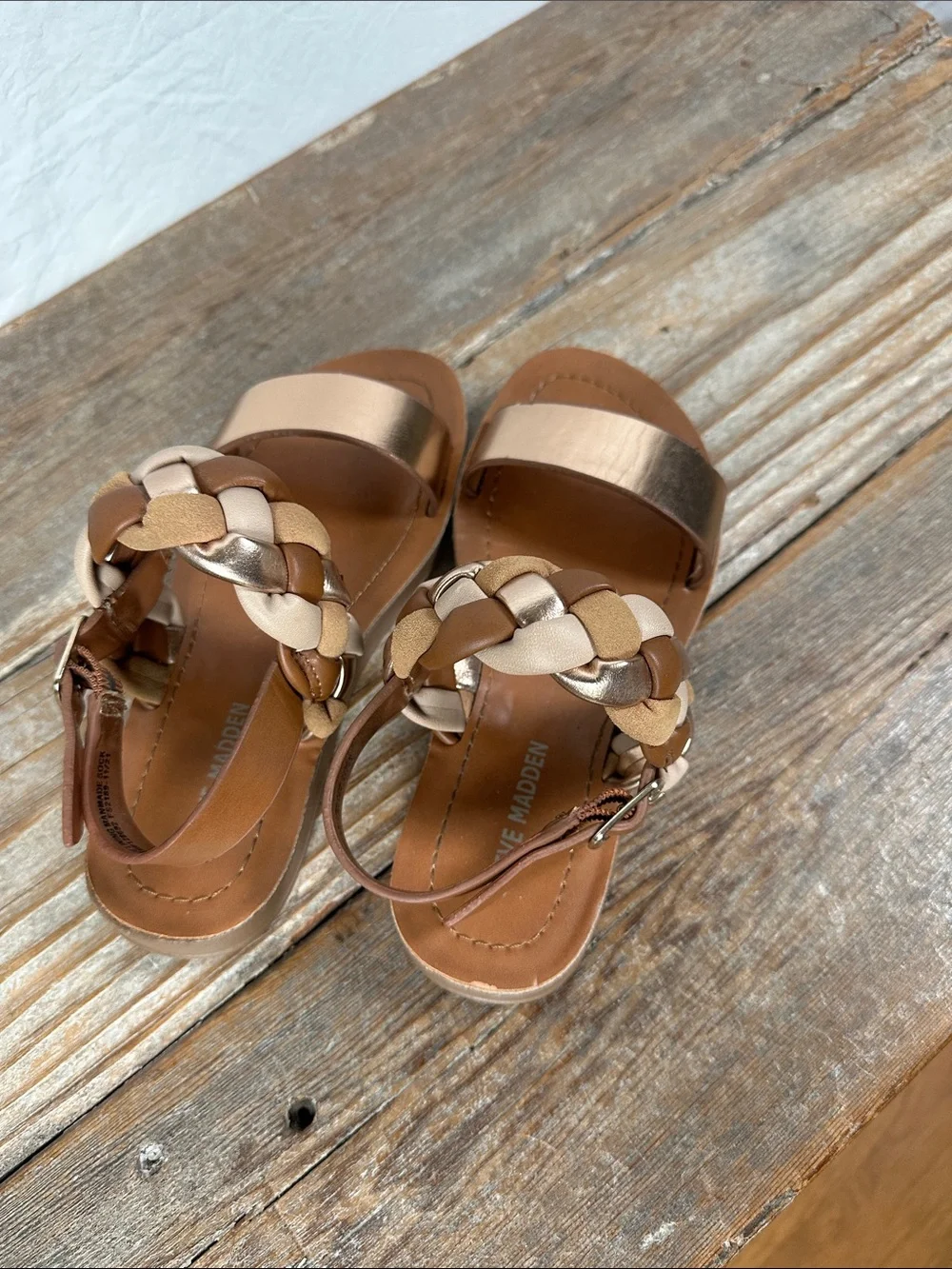 Steve Madden strap toe everyday