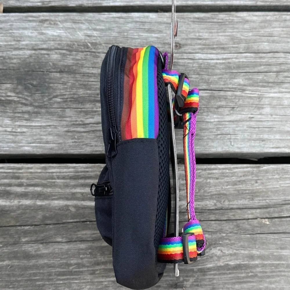 Boots & Barkley rainbow dog