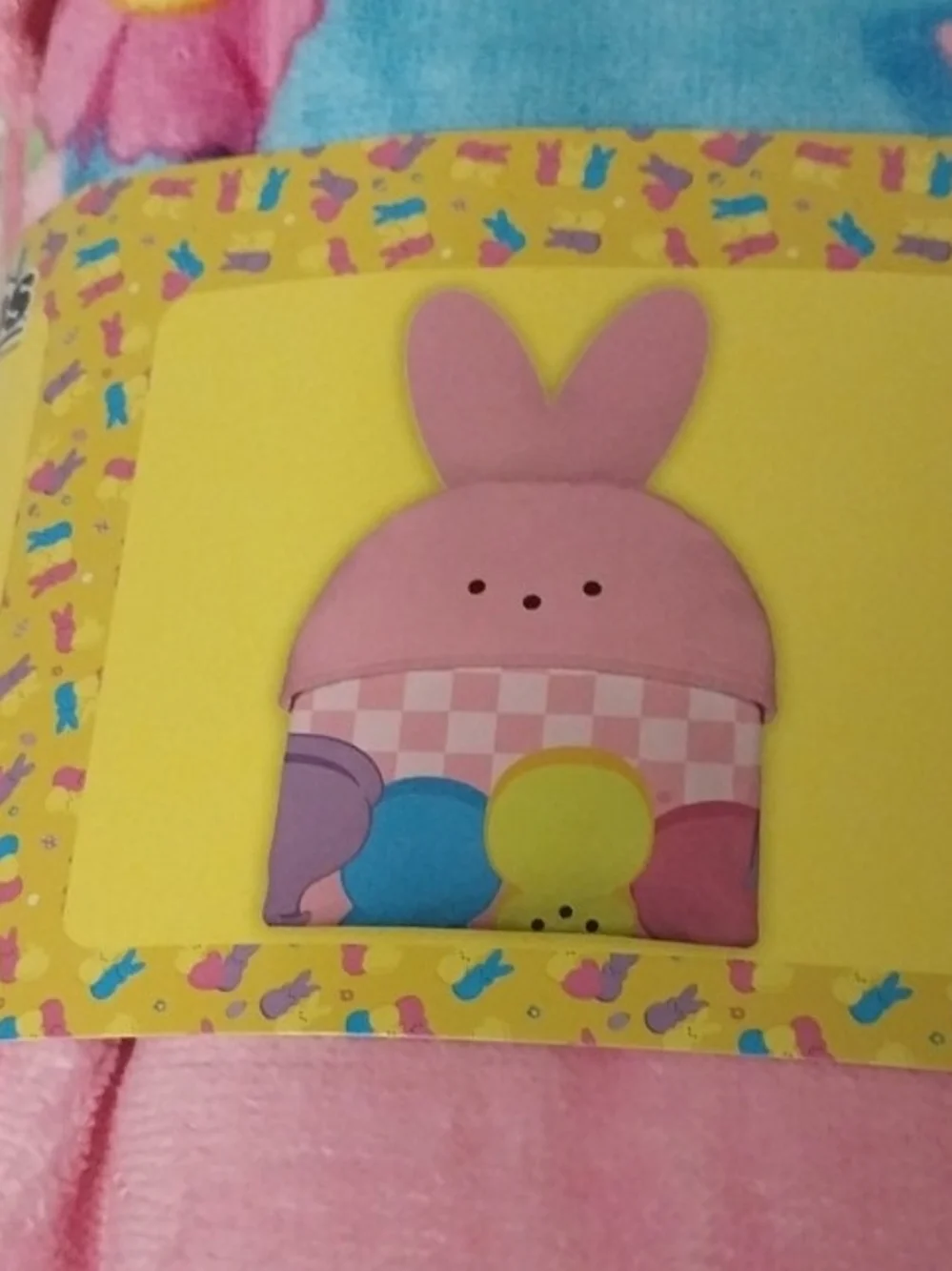 Peeps hooded towel
