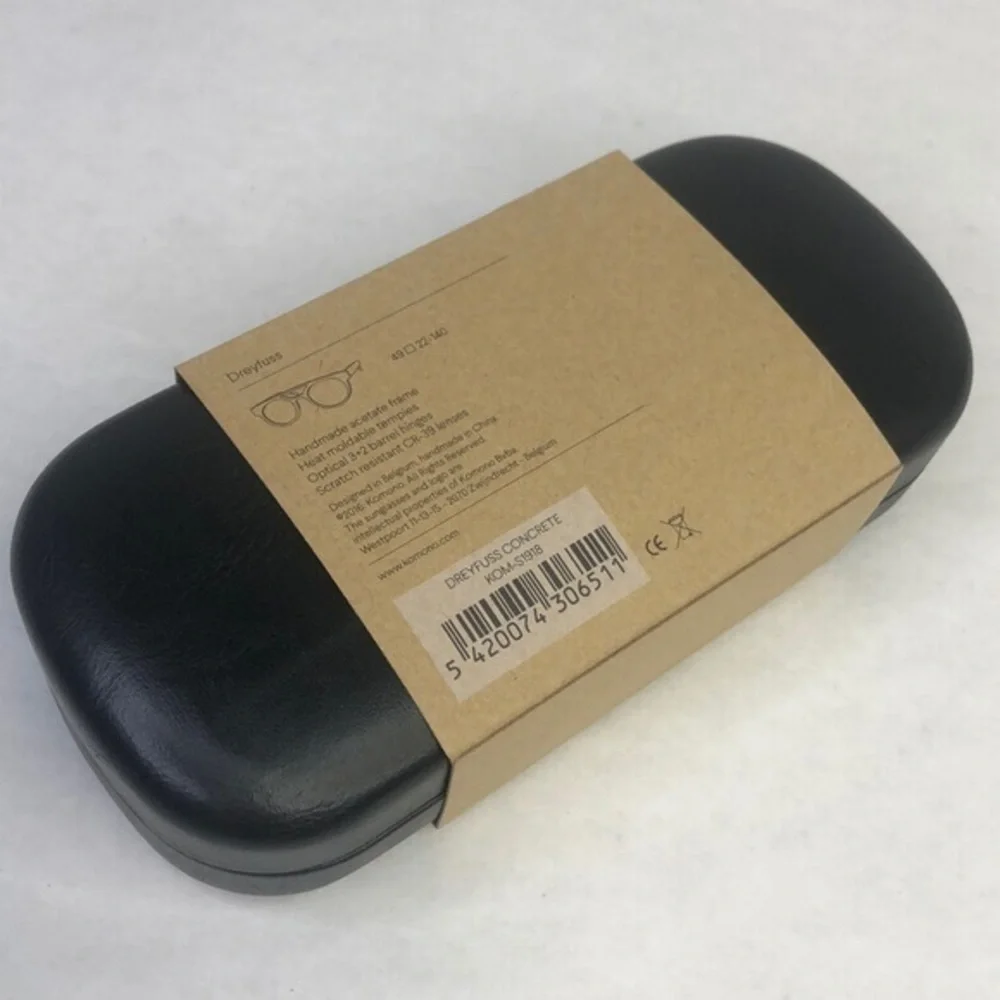 KOMONO Dreyfuss Concrete Sunglasses (NEW) gray
