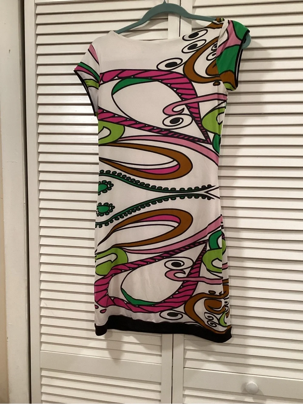 Analili neckline dress stretchy