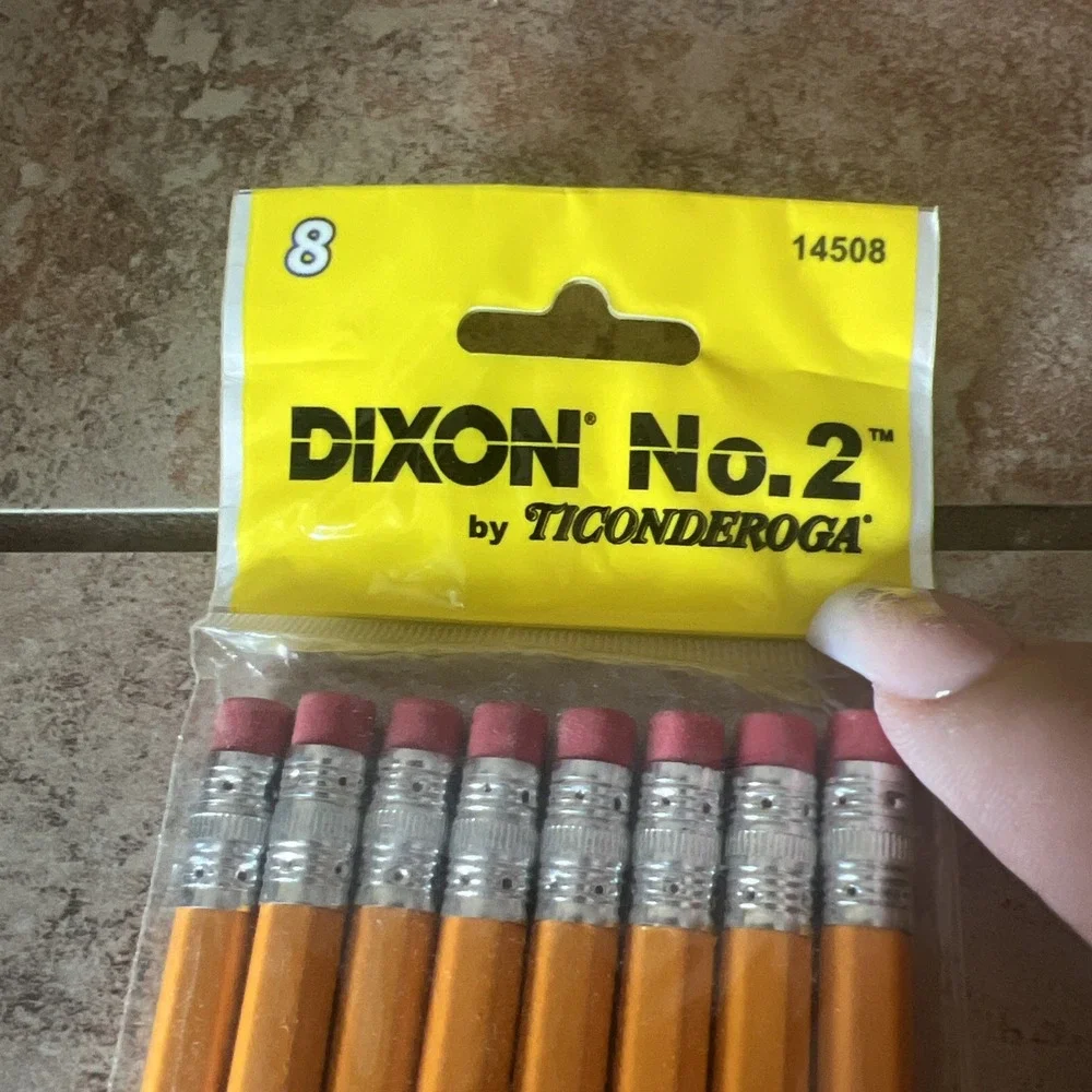 Dixon Ticonderoga No. 2‎ Pencils- 8 Packs Of 8