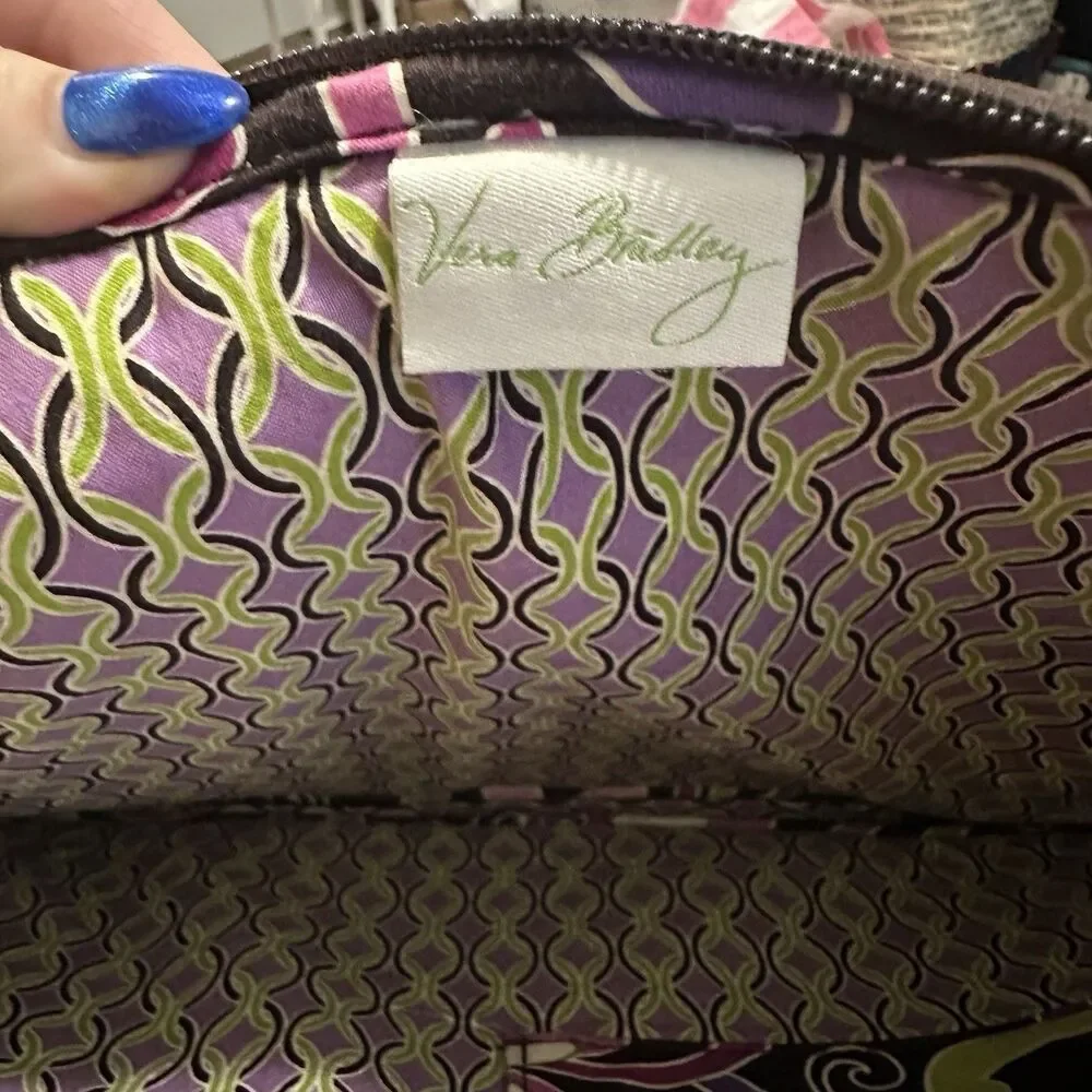 Vera Bradley Laptop Sleeve Case Purple Punch Retired‎ Pattern. Rare!