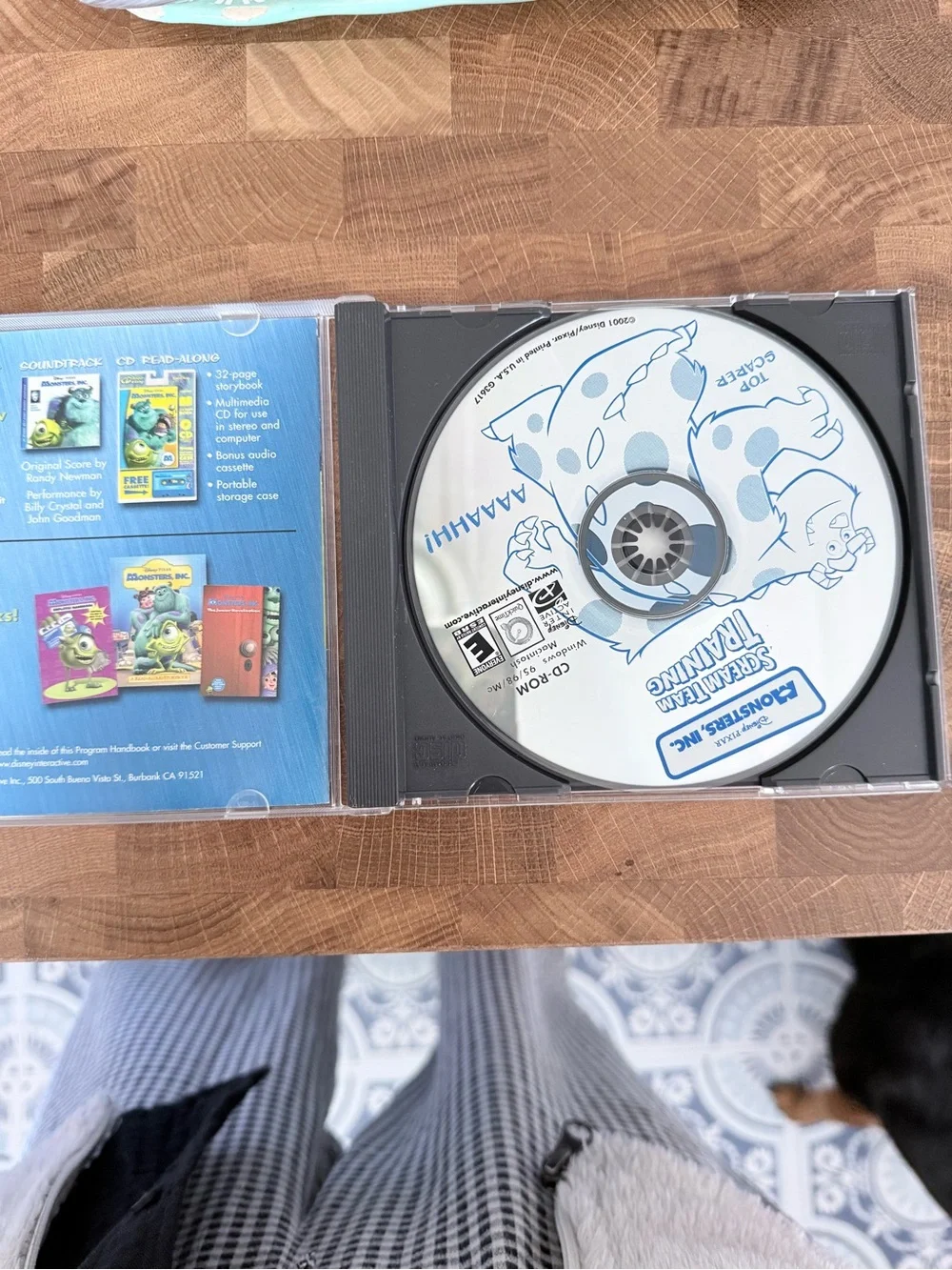 Vintage Disney Junior Games (Toy Story 2, A Bugs Life, Monsters Inc)