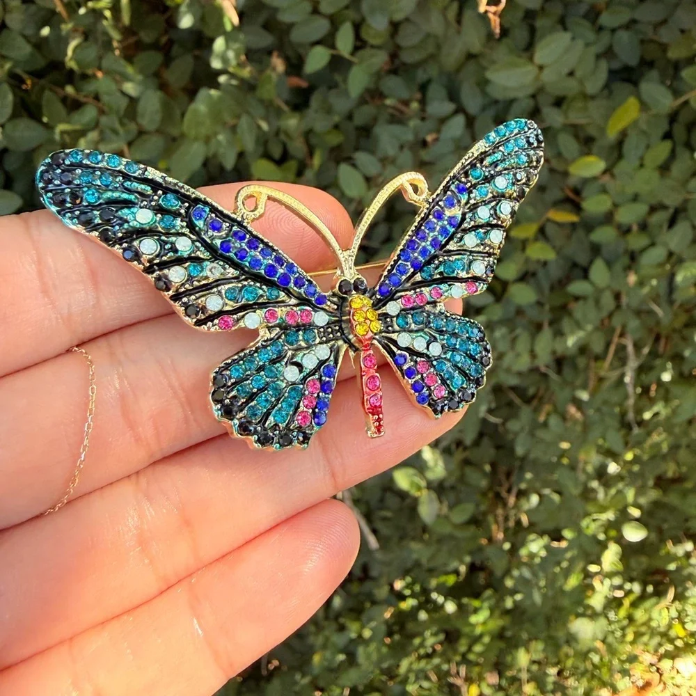 Brooch Colorful Butterfly Brooch