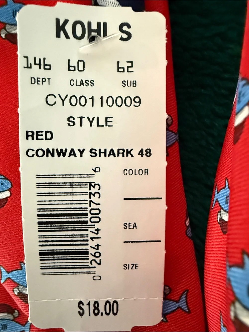 Chaps bright red