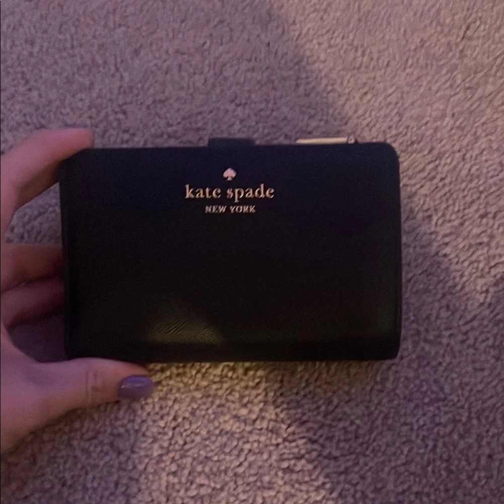 Kate Spade Black Leather Wallet