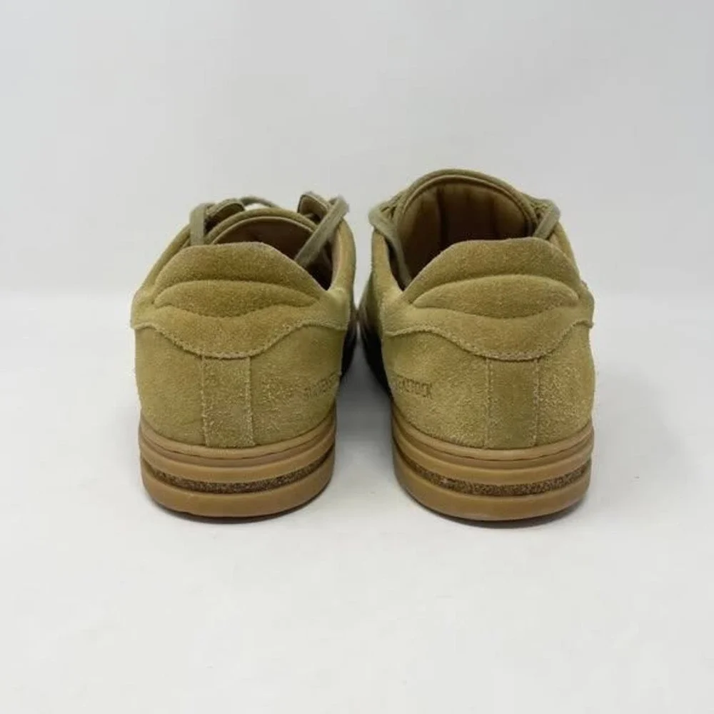 Birkenstock Bend Low Casual‎ Sneakers Mens 43L 10.5 Faded Khaki Suede Footbed
