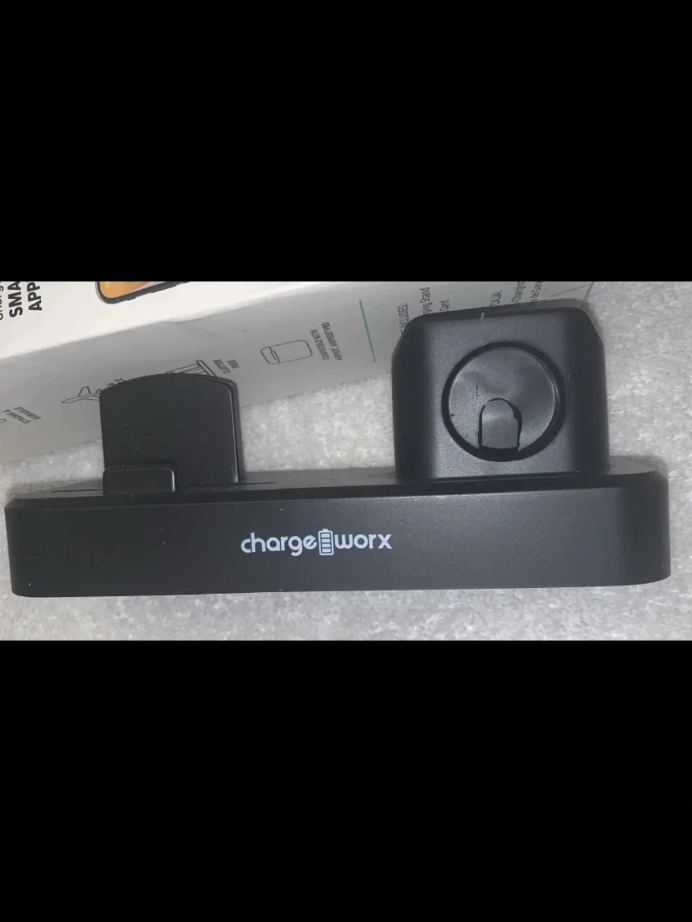 🇺🇸 NEW Charge Worx 3-in-1 Multi-Charging Stand Apple iPhone Smart Watch Airpod