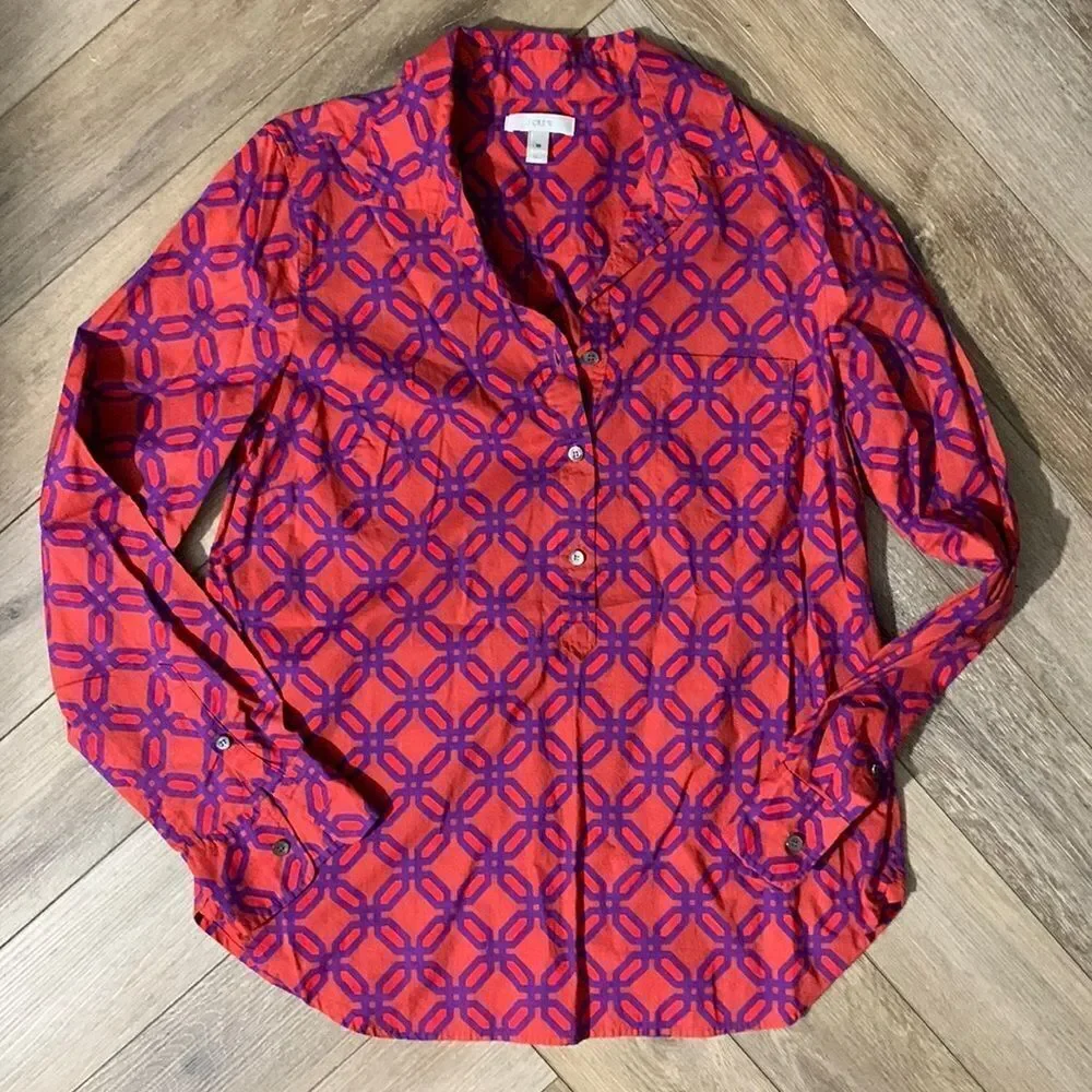 J.Crew Patterned Shirt