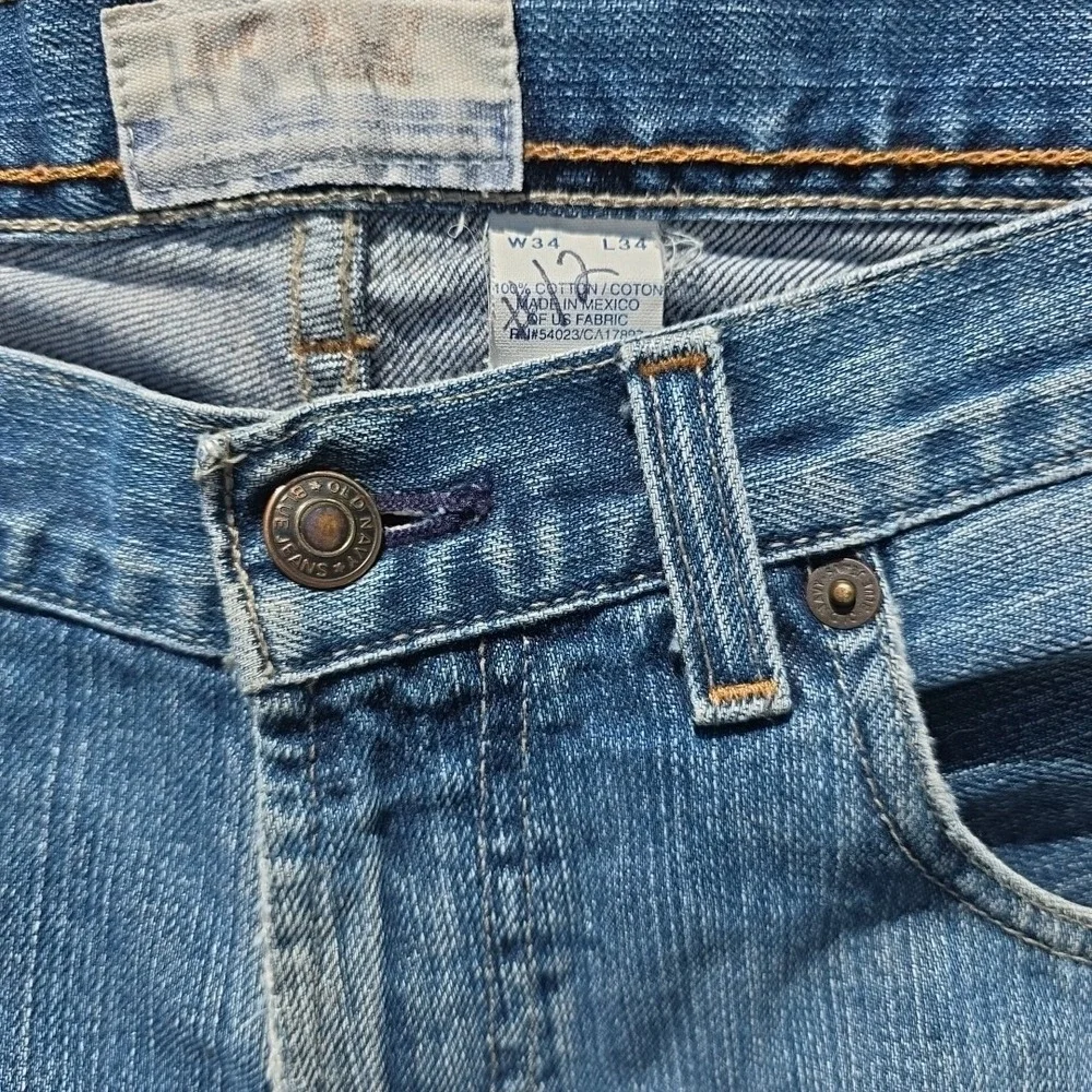 Y2k Old Navy Wide Leg‎ 3434 Men's Skater Jeans 90's Street Grunge